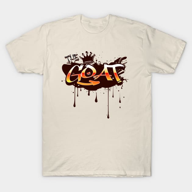 The G.O.A.T T-Shirt by Richardramirez82